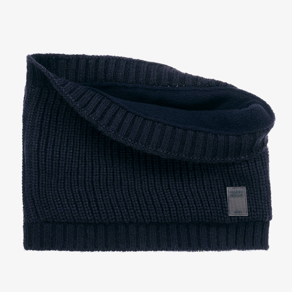 Mayoral-Синий вязаный снуд для подростков | Childrensalon Outlet