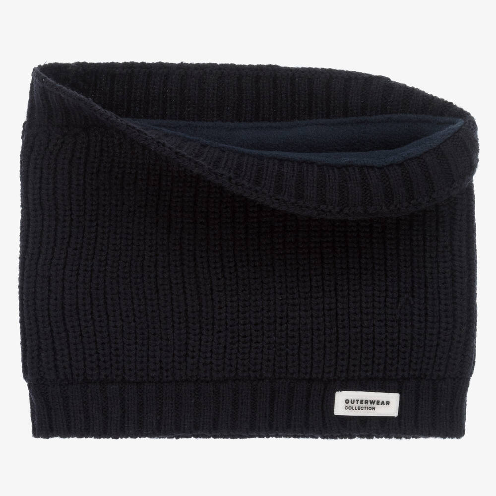 Mayoral-Teen Boys Navy Blue Snood | Childrensalon Outlet