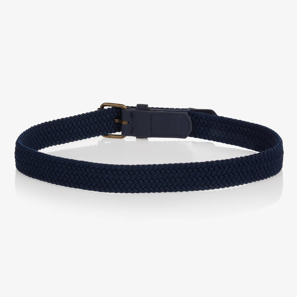 Mayoral-Синий плетеный ремень | Childrensalon Outlet