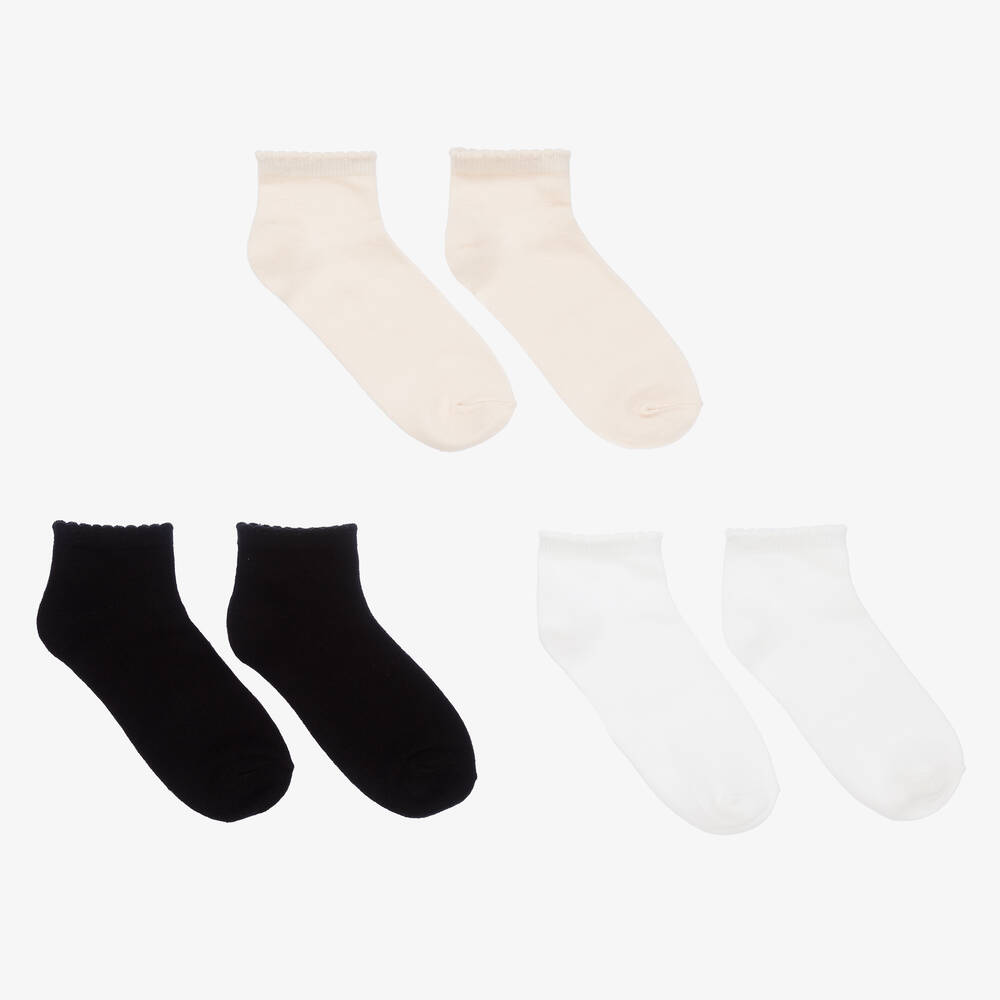 Mayoral - Хлопковые носки (3пары) | Childrensalon