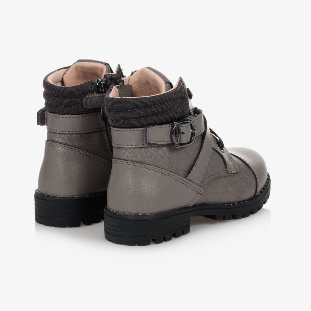 Girls online grey booties