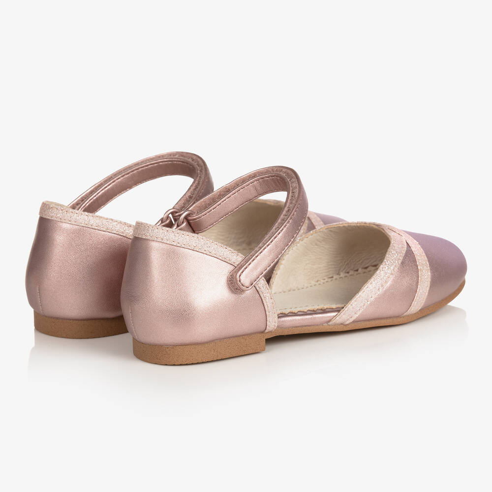 Mayoral-Teen Girls Pink Bar Shoes | Childrensalon Outlet