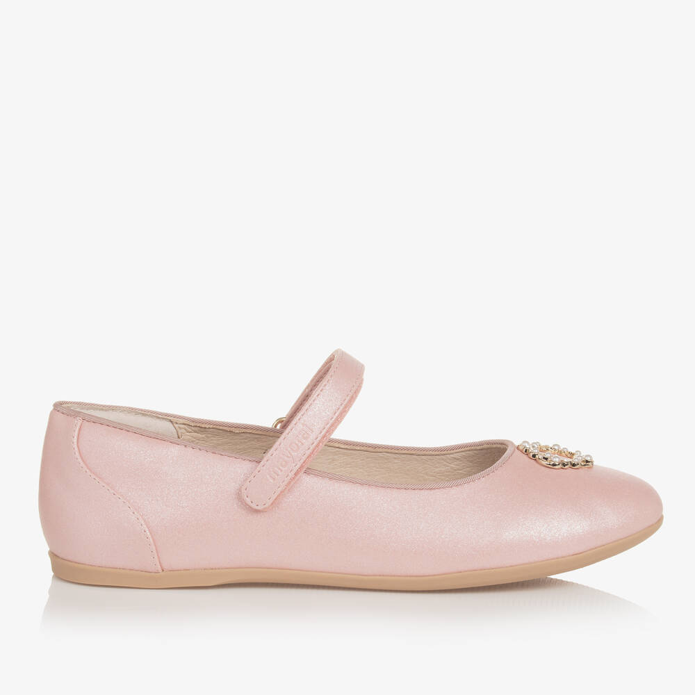Mayoral-Teen Girls Pink Faux Leather Pumps | Childrensalon Outlet
