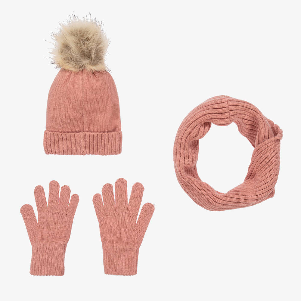 Mayoral Ensemble bonnet rose ado fille Childrensalon Outlet