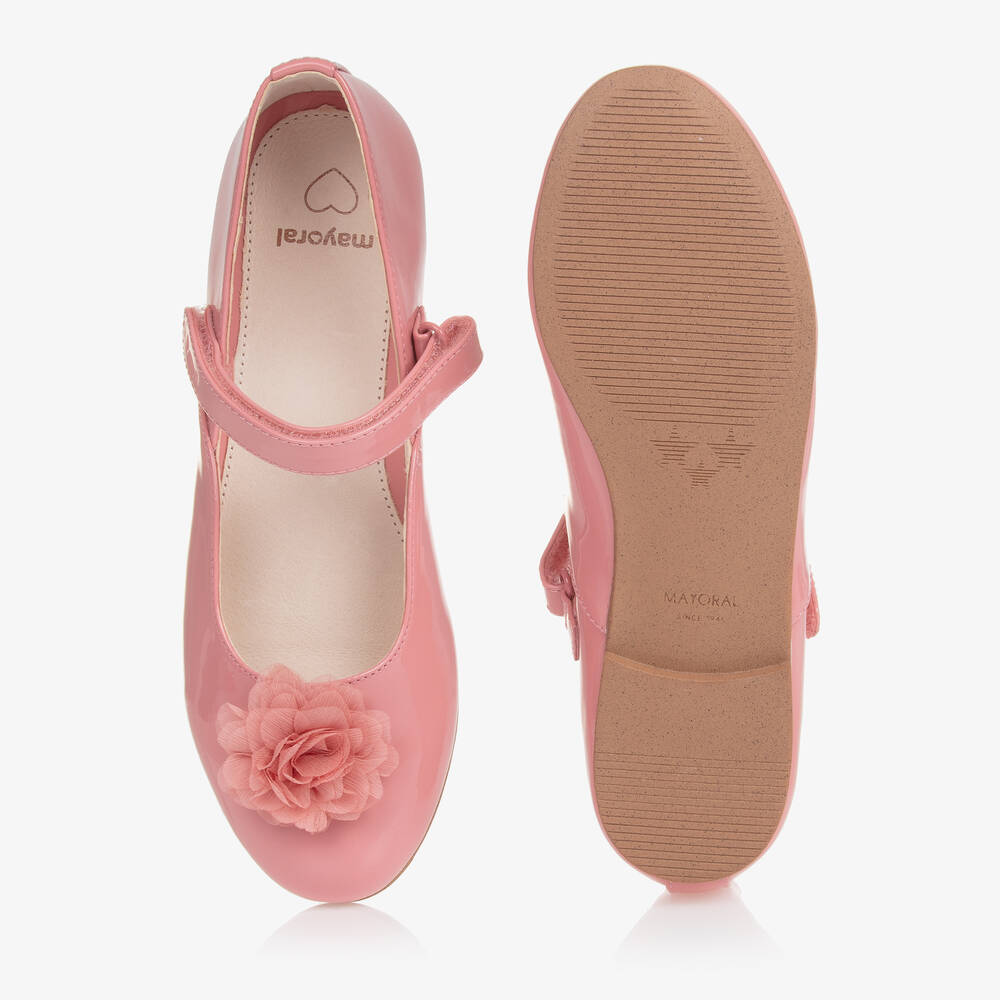 Mayoral-Teen Girls Pink Patent Shoes | Childrensalon Outlet