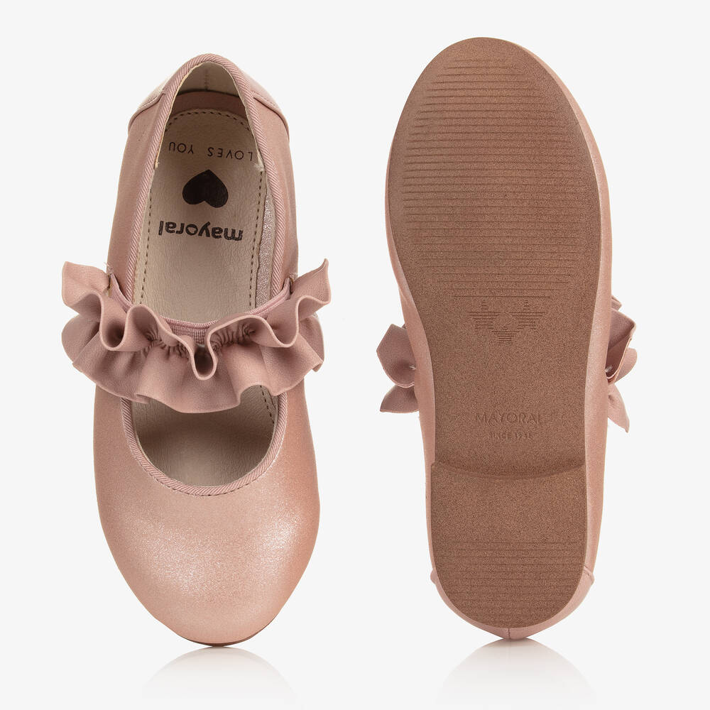 Mayoral-Teen Girls Pink Pump Shoes | Childrensalon Outlet