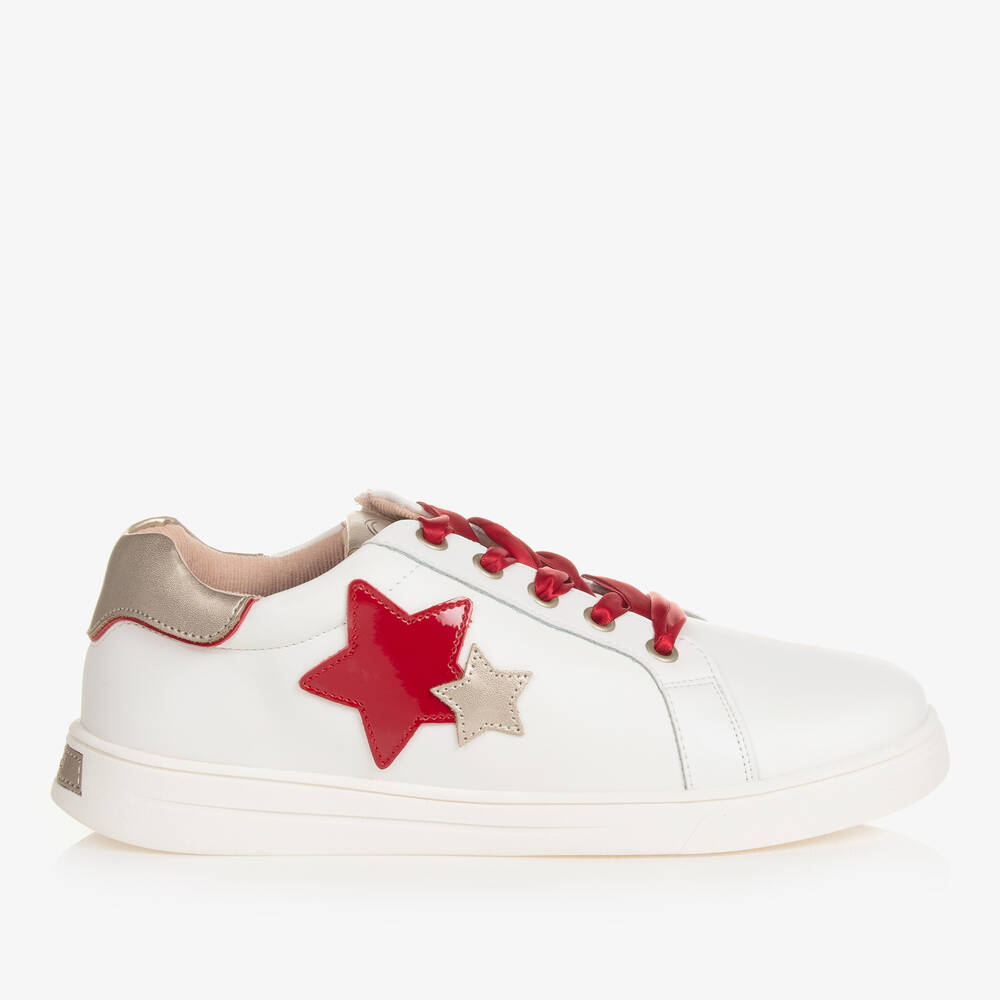 Converses blanches en hotsell cuir