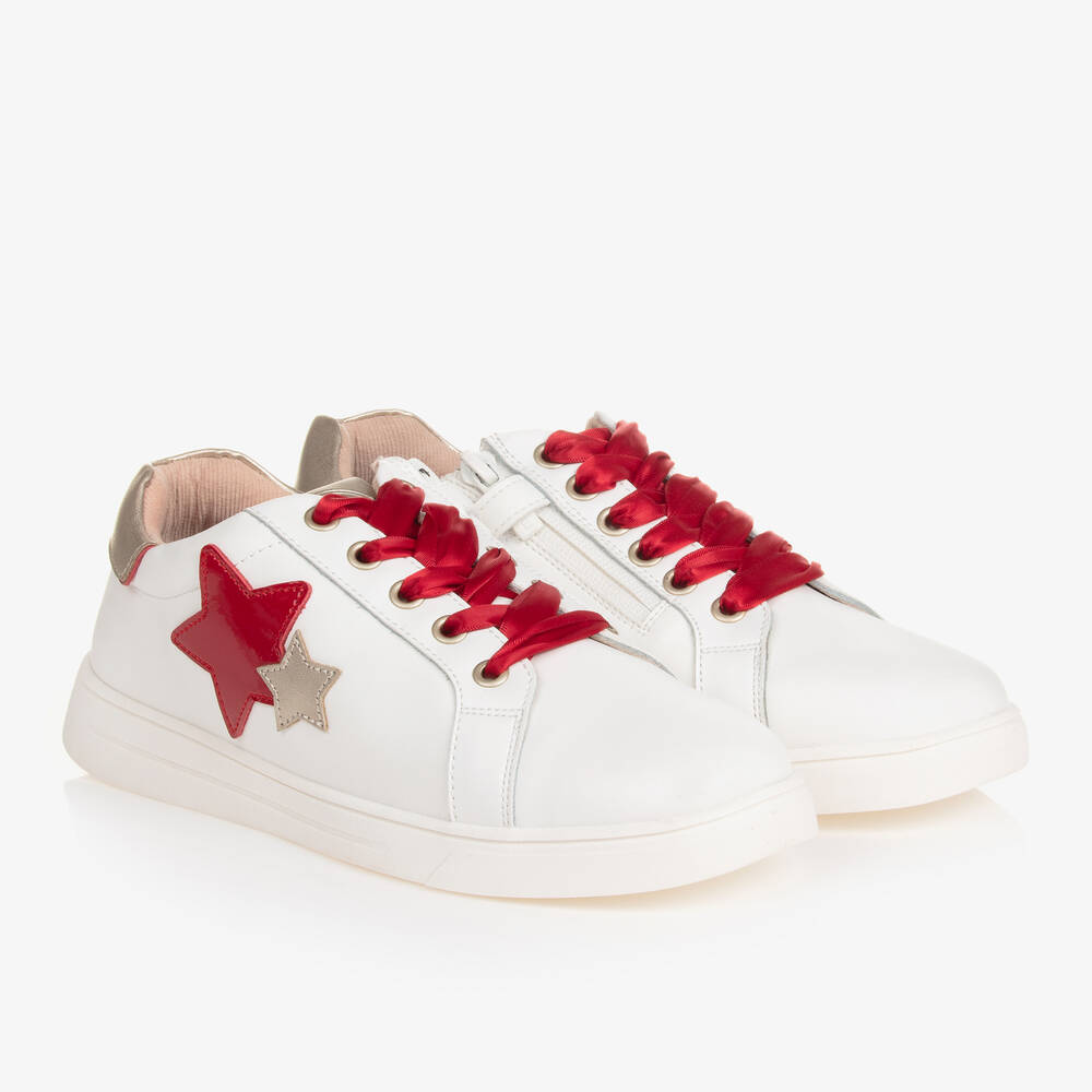 Red girls trainers hotsell