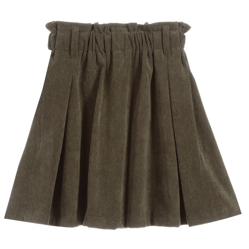Mayoral-Teen Green Curdoroy Skirt | Childrensalon Outlet