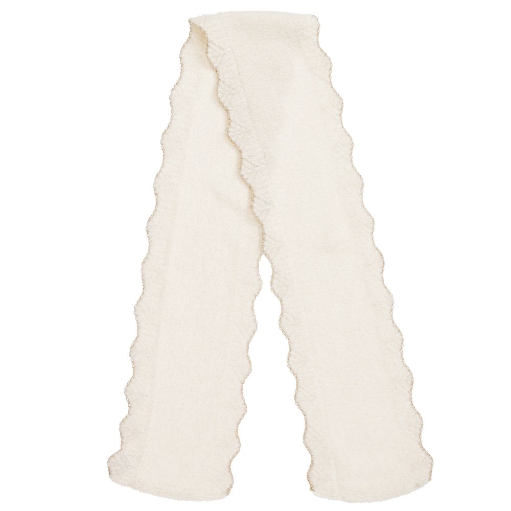 Mayoral-Teen Ivory Knitted Hat Set  | Childrensalon Outlet