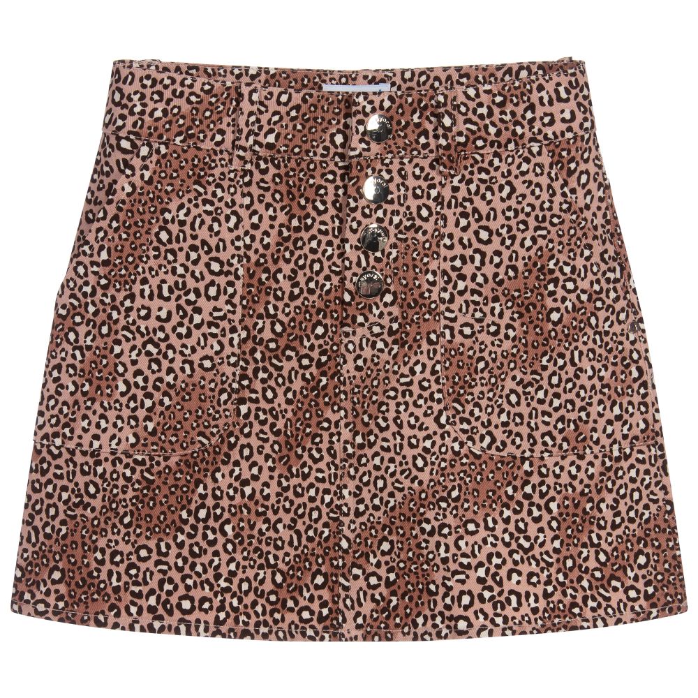 Mayoral - Teen Leopard Print Mini Skirt | Childrensalon
