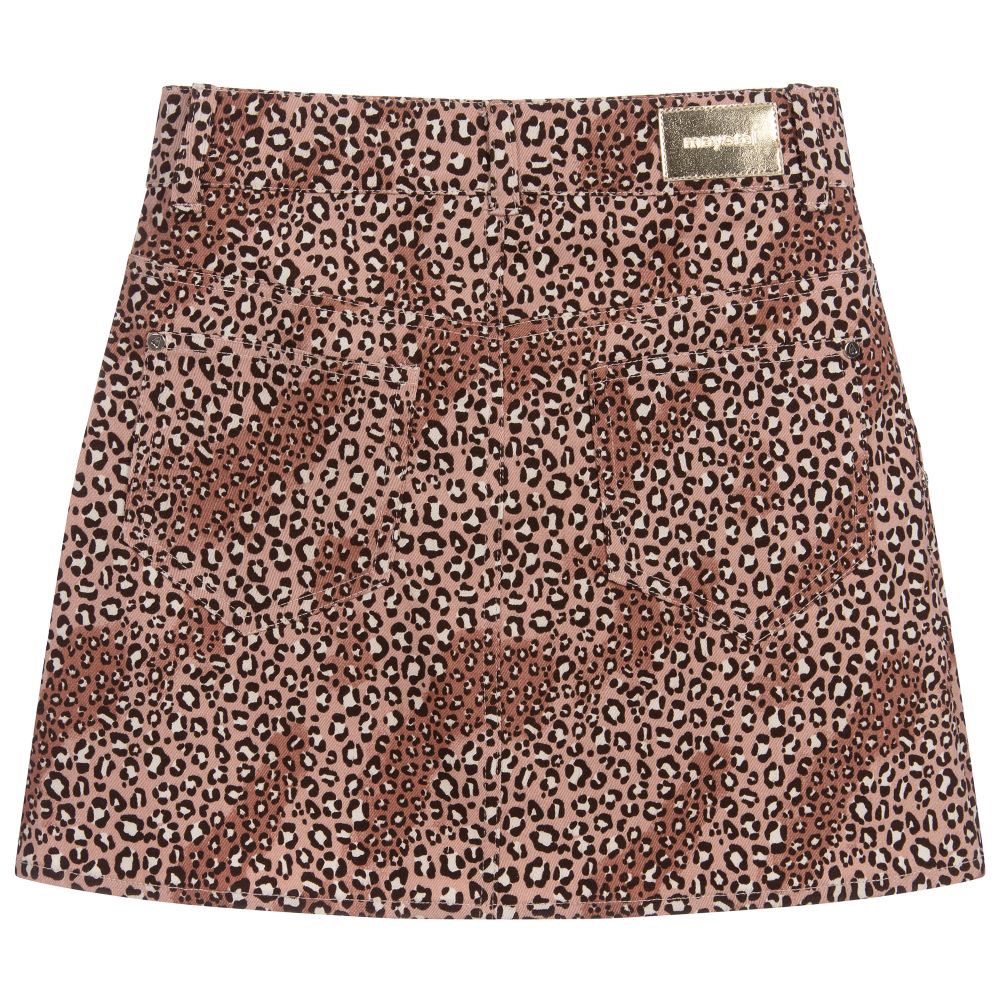 Mayoral-Teen Leopard Print Mini Skirt | Childrensalon Outlet