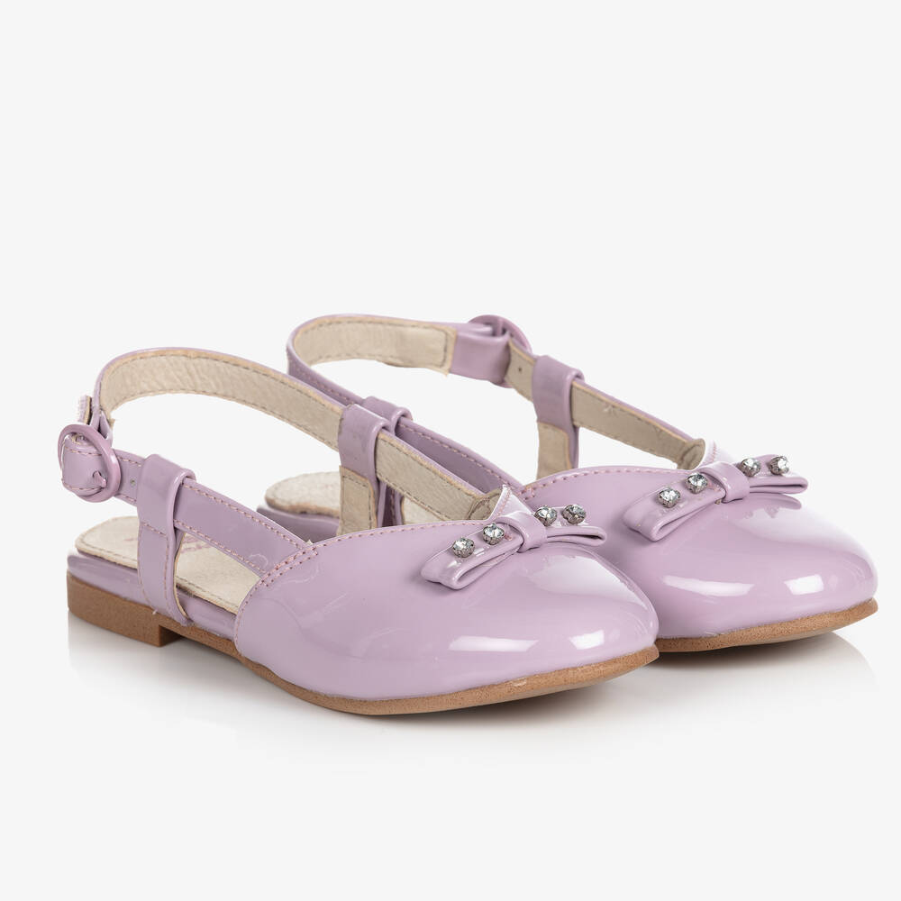 Mayoral - Teen Lilac Patent Shoes | Childrensalon