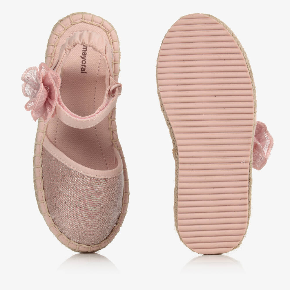 Mayoral-Teen Pink Espadrille Sandals | Childrensalon Outlet