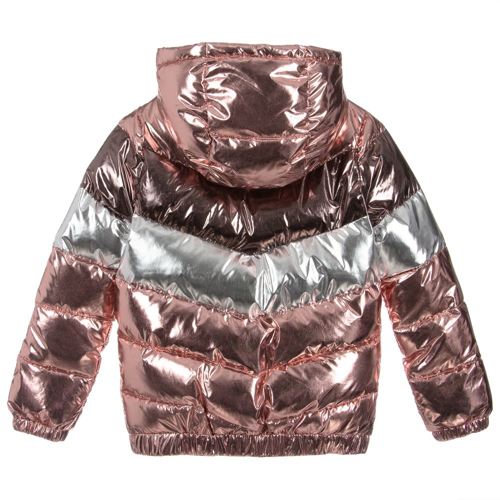 Rose gold deals bubble jacket