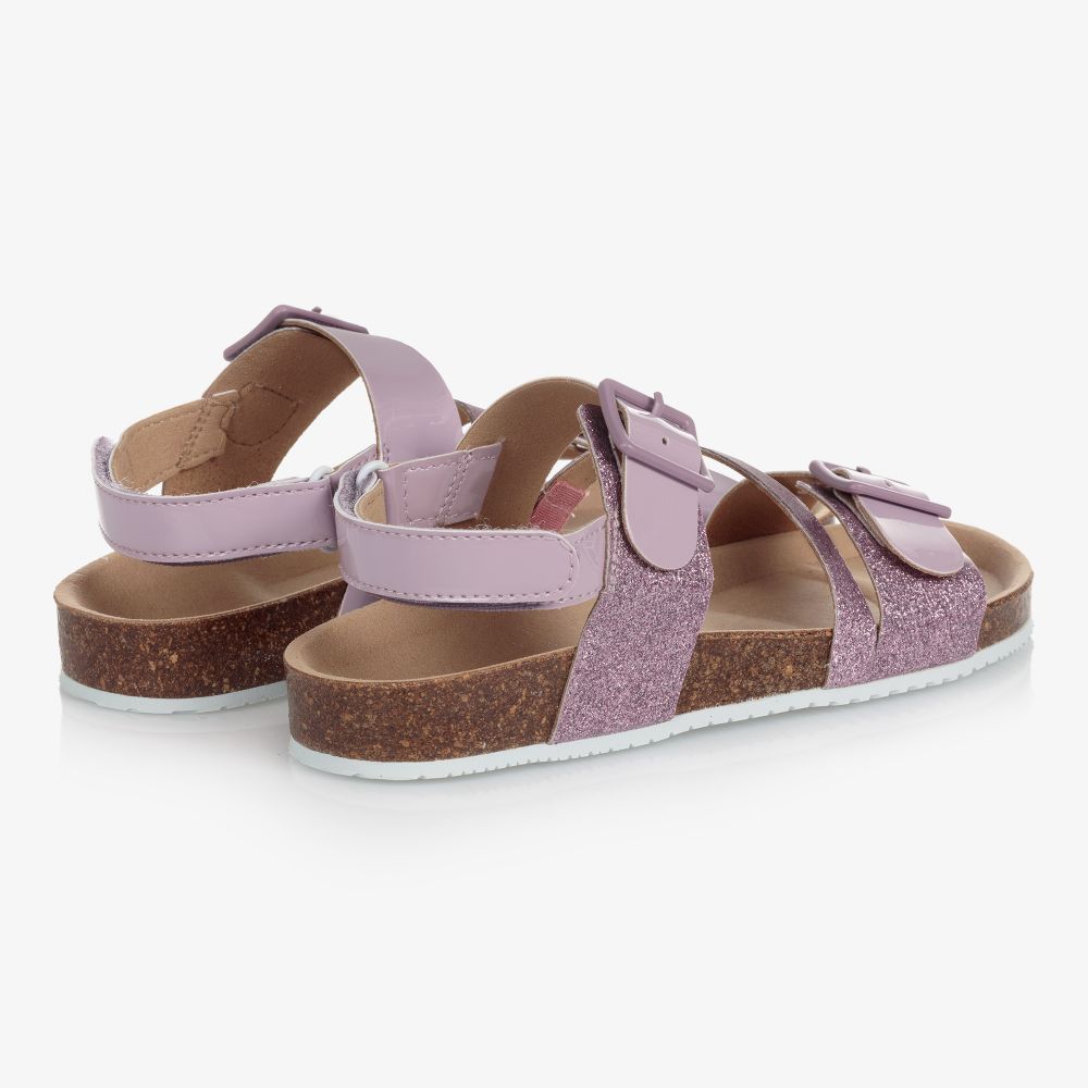 Mayoral-Teen Purple Velcro Sandals | Childrensalon Outlet