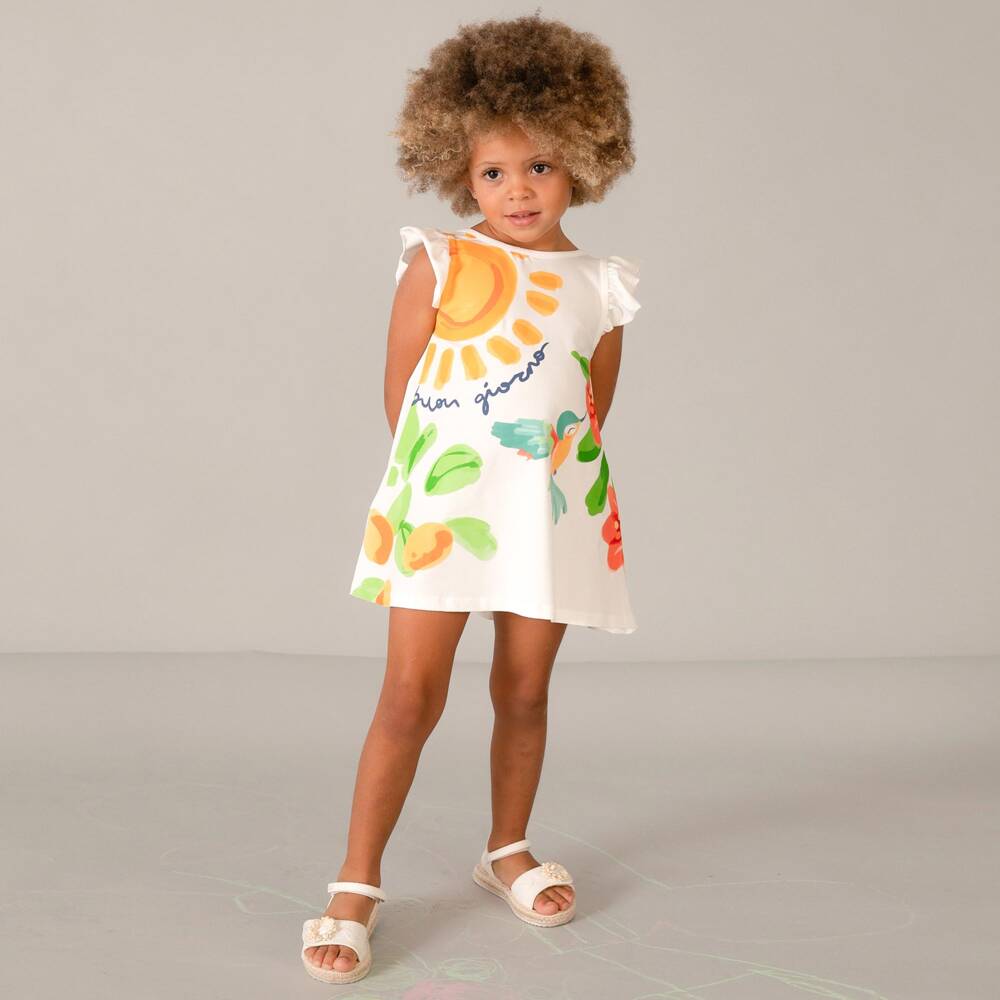 Mayoral-White Espadrille Sandals | Childrensalon Outlet