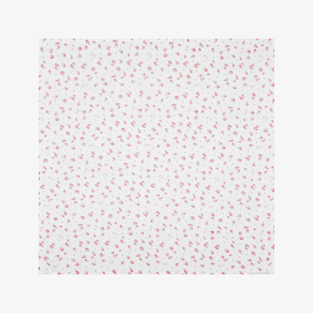 Mayoral Newborn-White Fruits Swaddle | Childrensalon Outlet