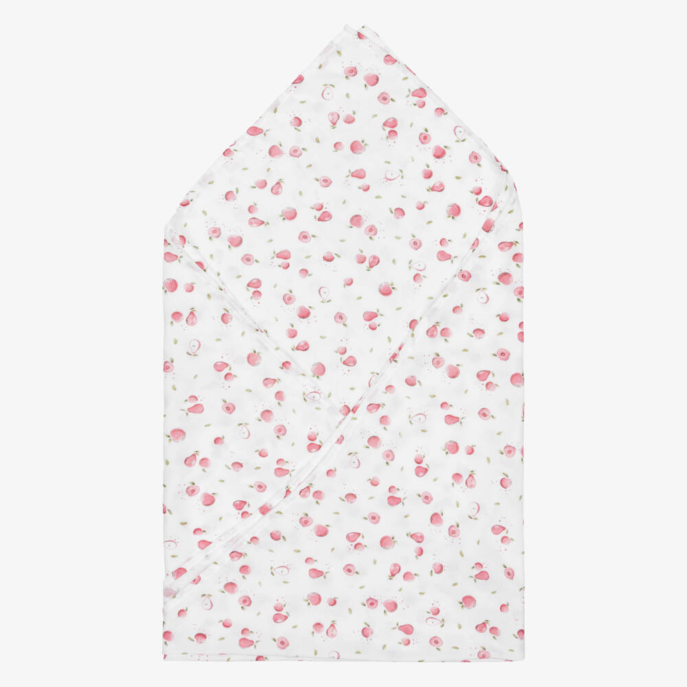 Mayoral Newborn-White Fruits Swaddle | Childrensalon Outlet