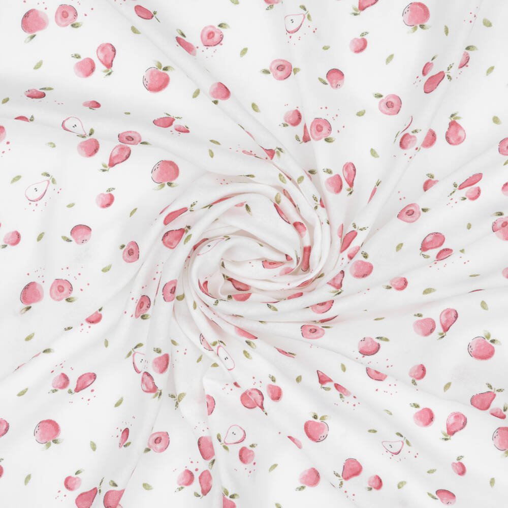 Mayoral Newborn-White Fruits Swaddle | Childrensalon Outlet