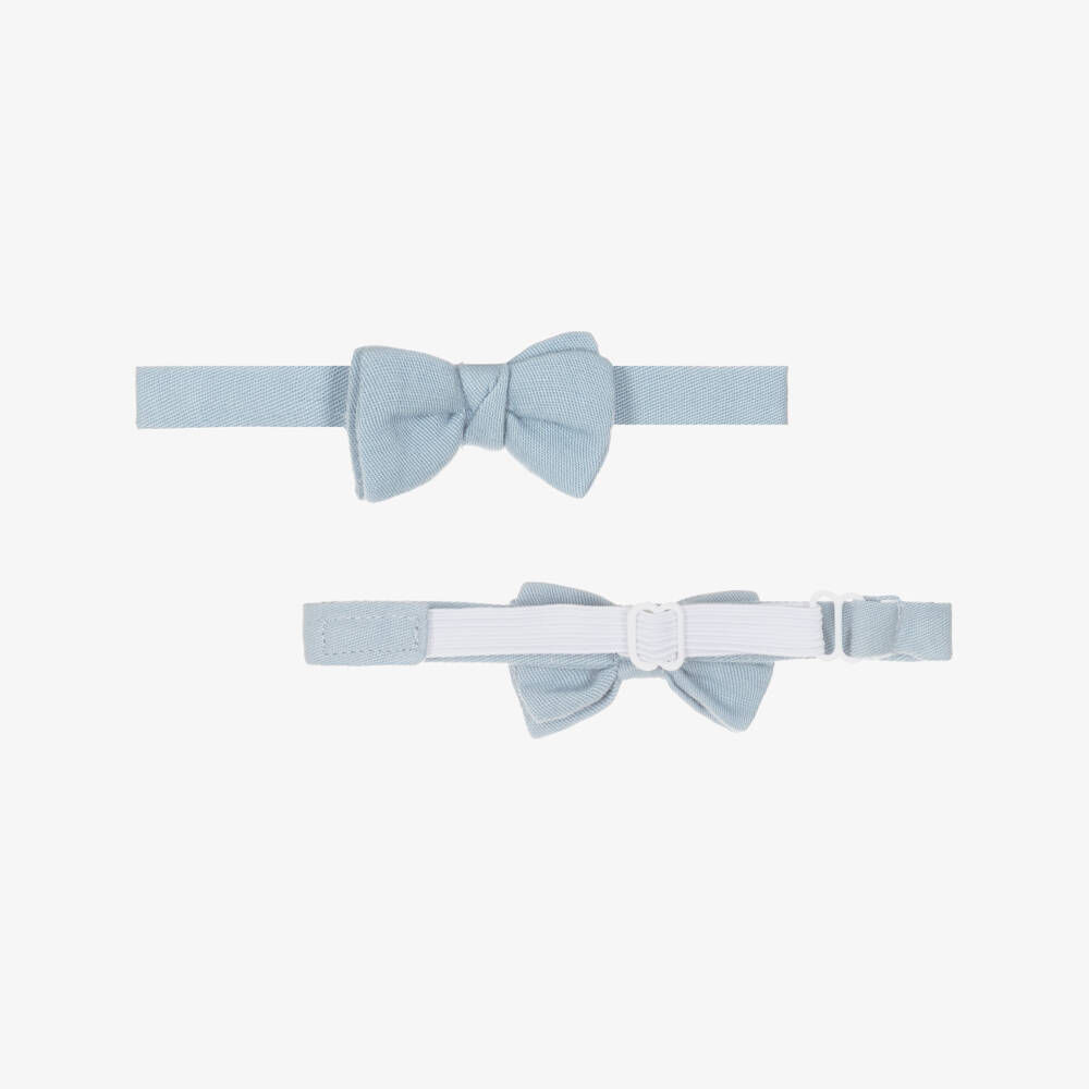 Mayoral Newborn-White Shirt With Bow Tie | Childrensalon Outlet
