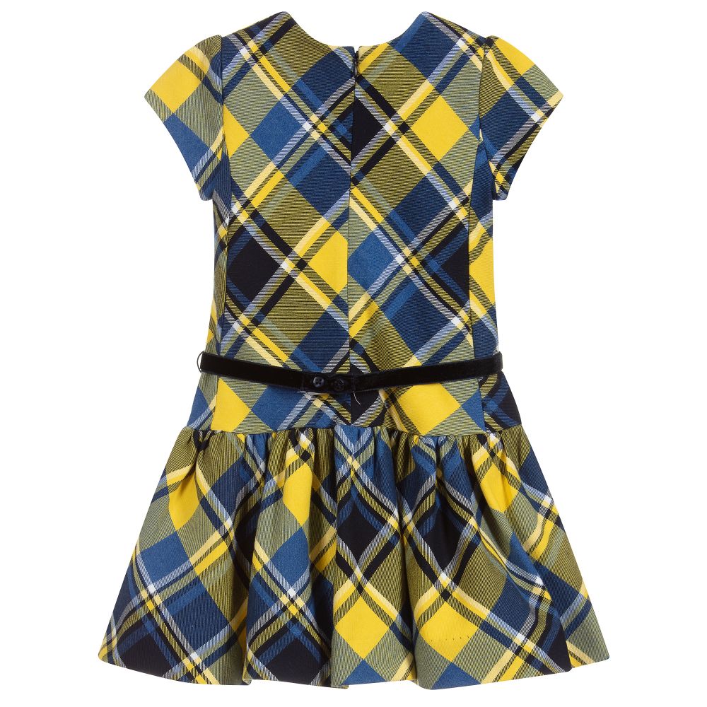 robe jaune a carreaux