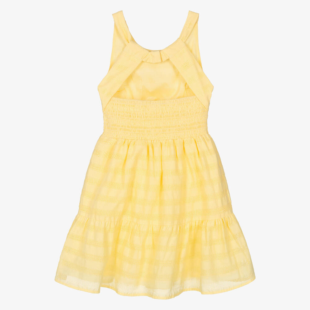 Mayoral-Yellow Dress | Childrensalon Outlet