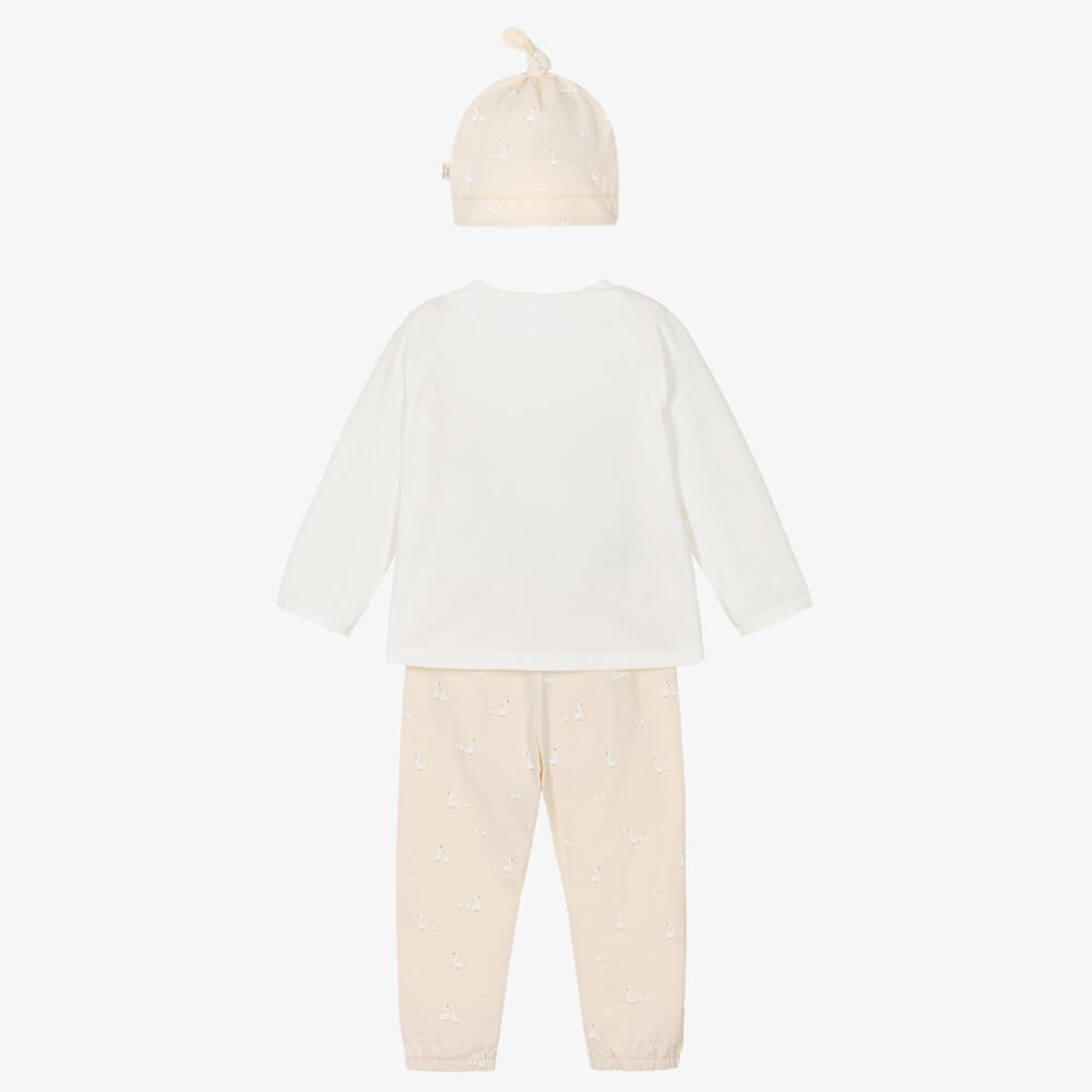 Mayoral Newborn-Yellow Duck Babysuit Set | Childrensalon Outlet
