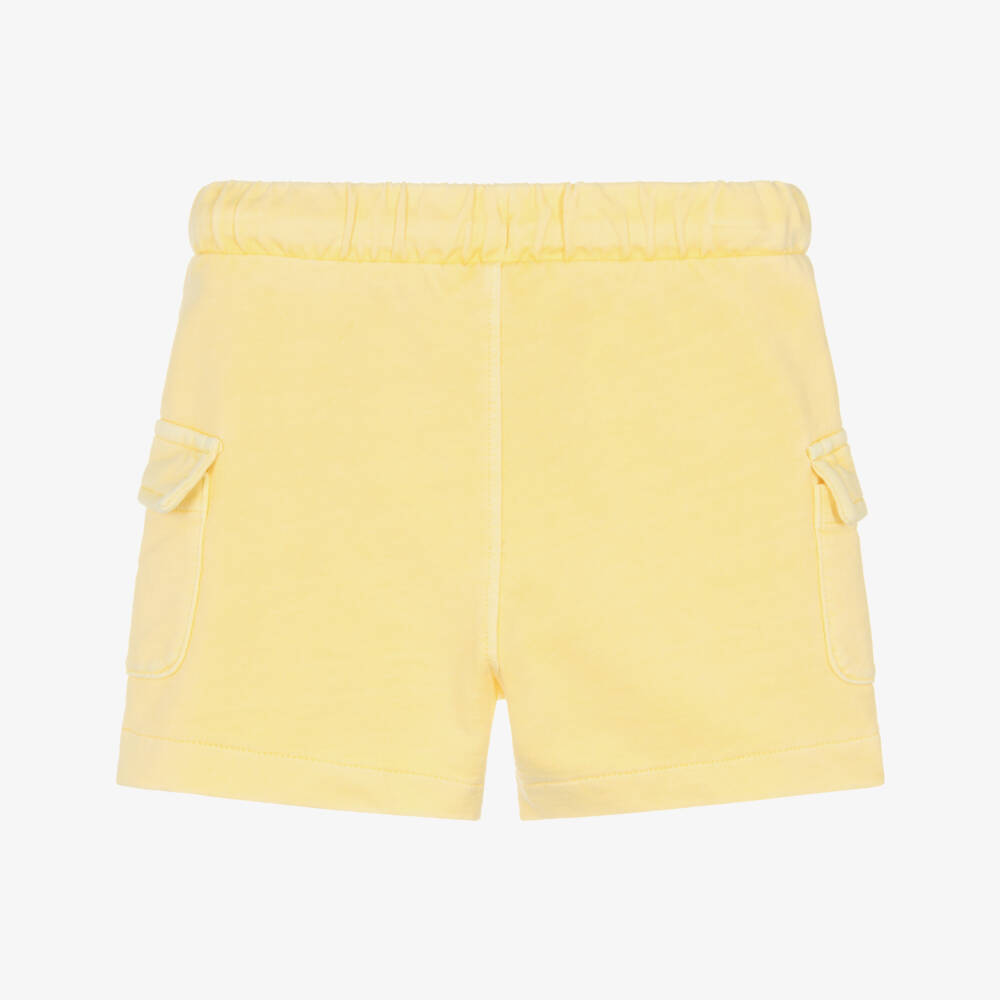 Mayoral-Yellow Jersey Shorts | Childrensalon Outlet