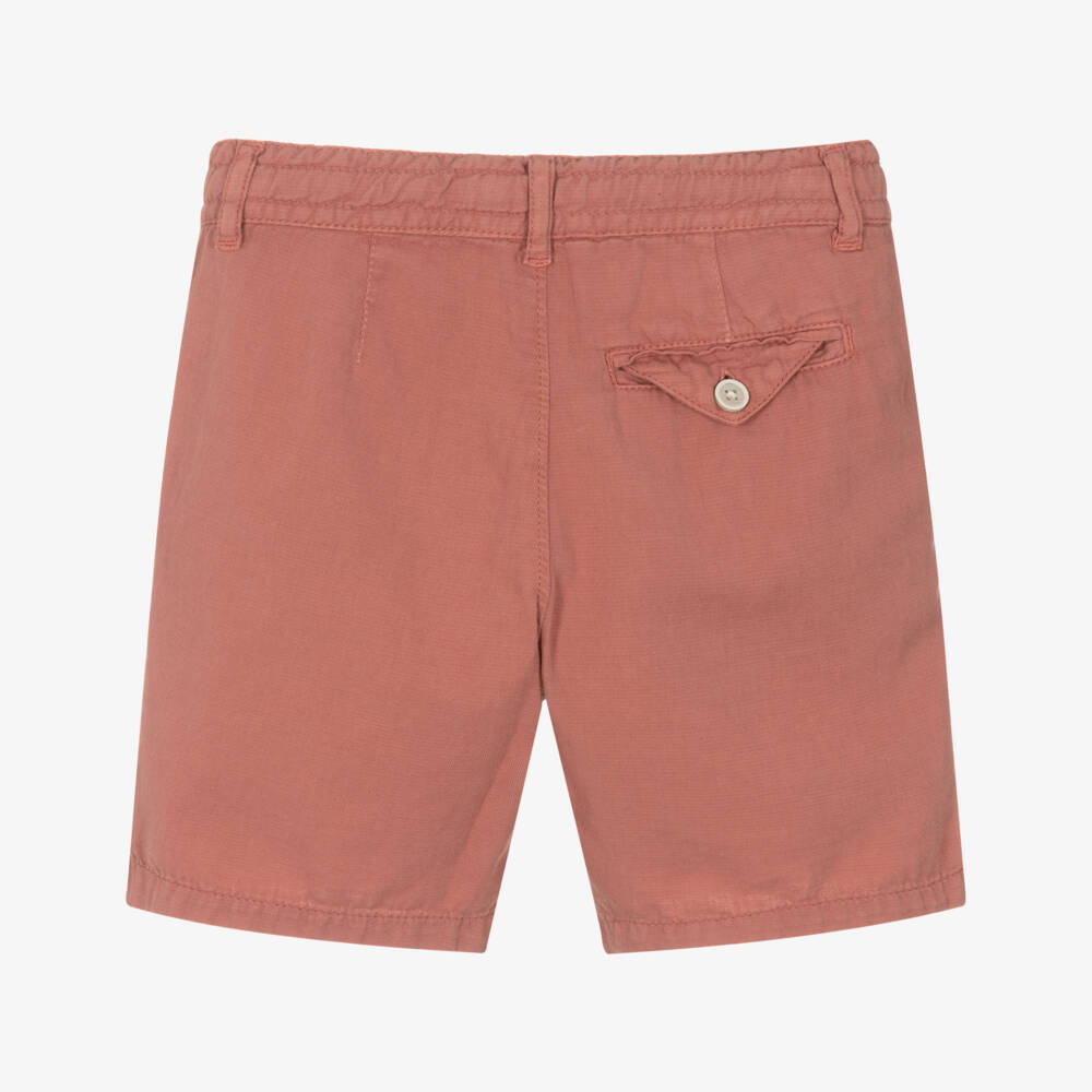 Mayoral-Young Gentleman's Linen Blend Shorts | Childrensalon Outlet