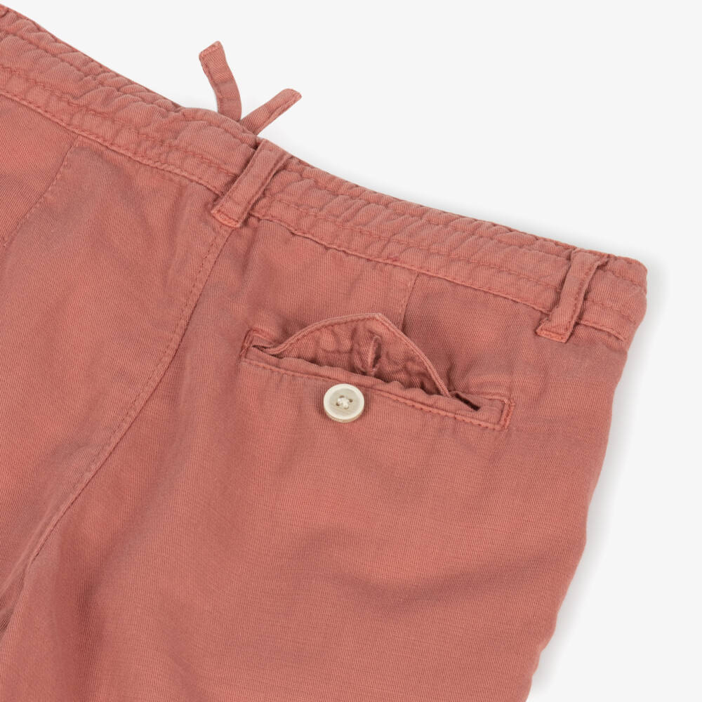 Mayoral-Young Gentleman's Linen Blend Shorts | Childrensalon Outlet