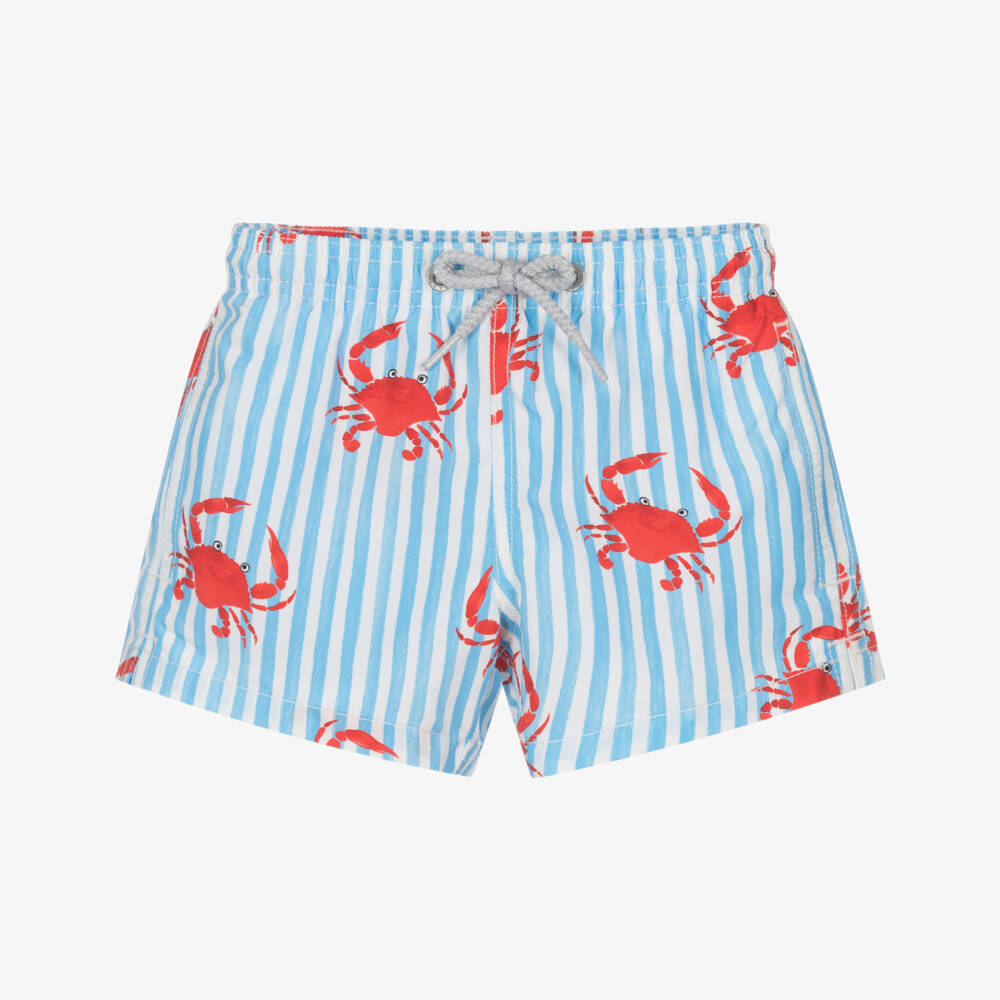 MC2 Saint Barth-Плавки в полоску с крабом для мальчиков | Childrensalon Outlet