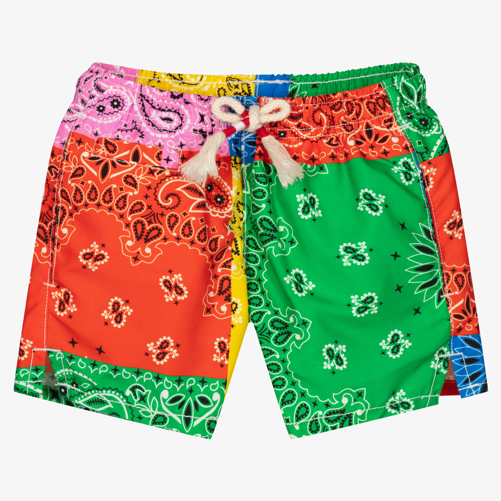 MC2 Saint Barth - Boys Multicolour Swim Shorts | Childrensalon