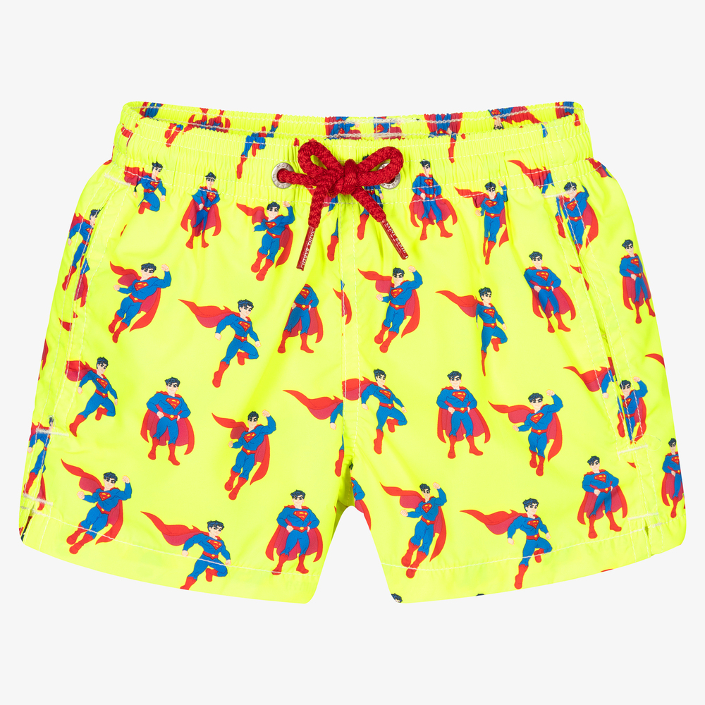 MC2 Saint Barth - Boys Yellow Swim Shorts | Childrensalon
