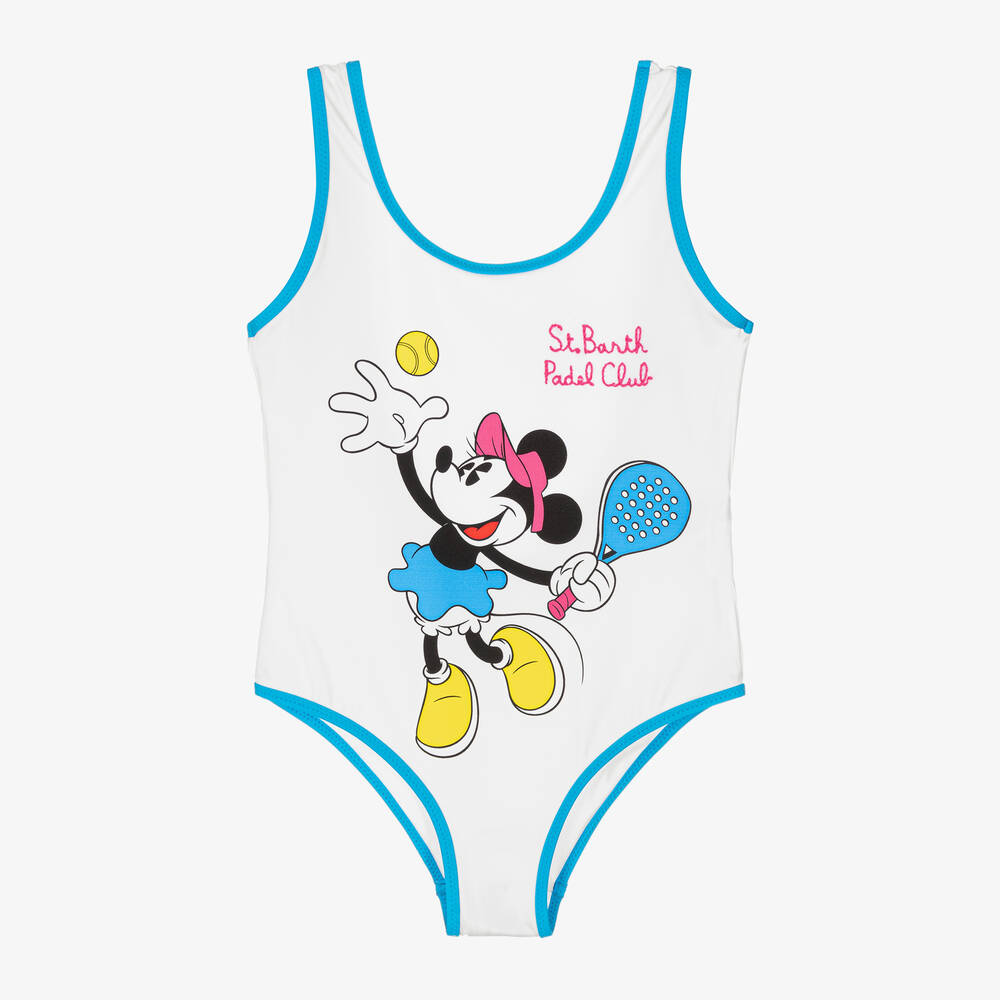 MC2 Saint Barth-Белый купальник Disney для девочек | Childrensalon Outlet