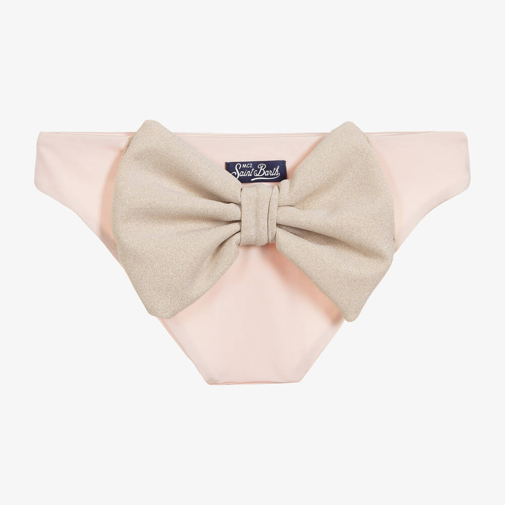 MC2 Saint Barth-Pink Bikini Bottoms | Childrensalon Outlet