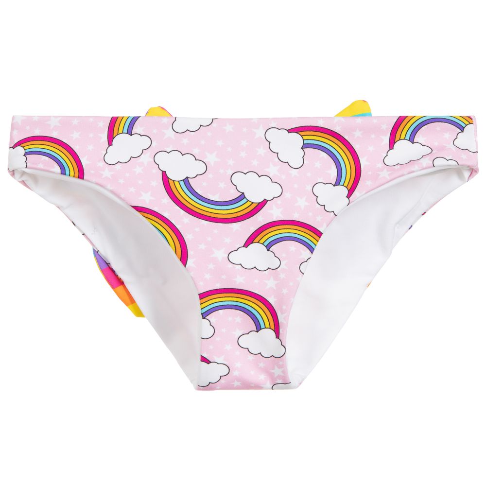 MC2 Saint Barth - Pink Rainbow Bikini Bottoms | Childrensalon