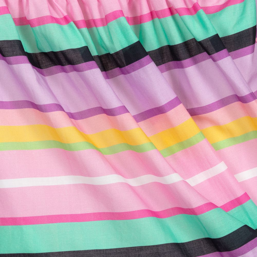 MC2 Saint Barth-Pink Striped Sun Dress | Childrensalon Outlet