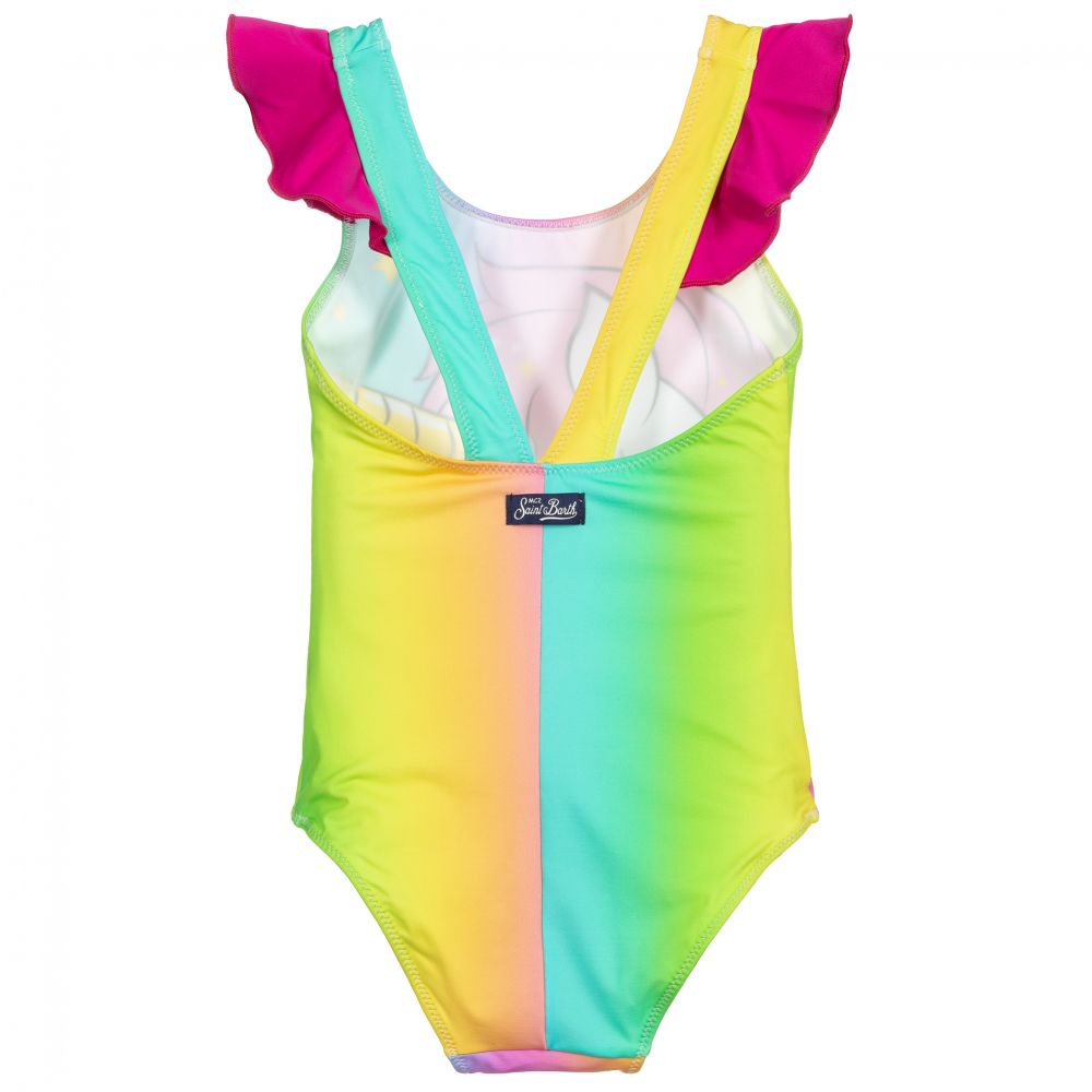 MC2 Saint Barth Rainbow Unicorn Swimsuit Childrensalon Outlet
