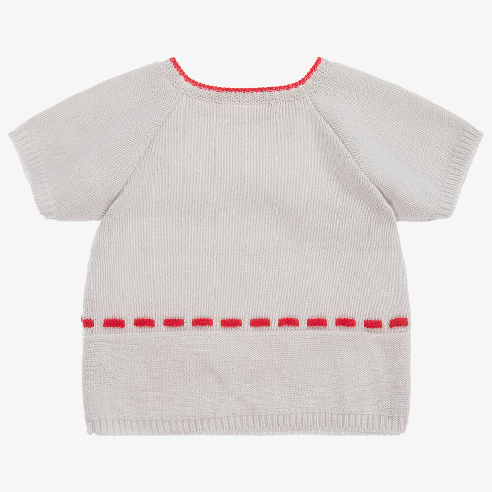 Mebi-Baby Boys Cotton Knit Top | Childrensalon Outlet