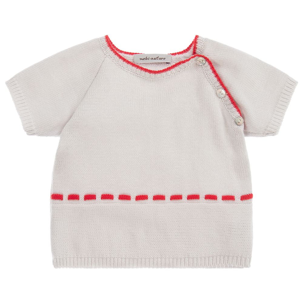 Mebi - Baby Boys Cotton Knit Top | Childrensalon