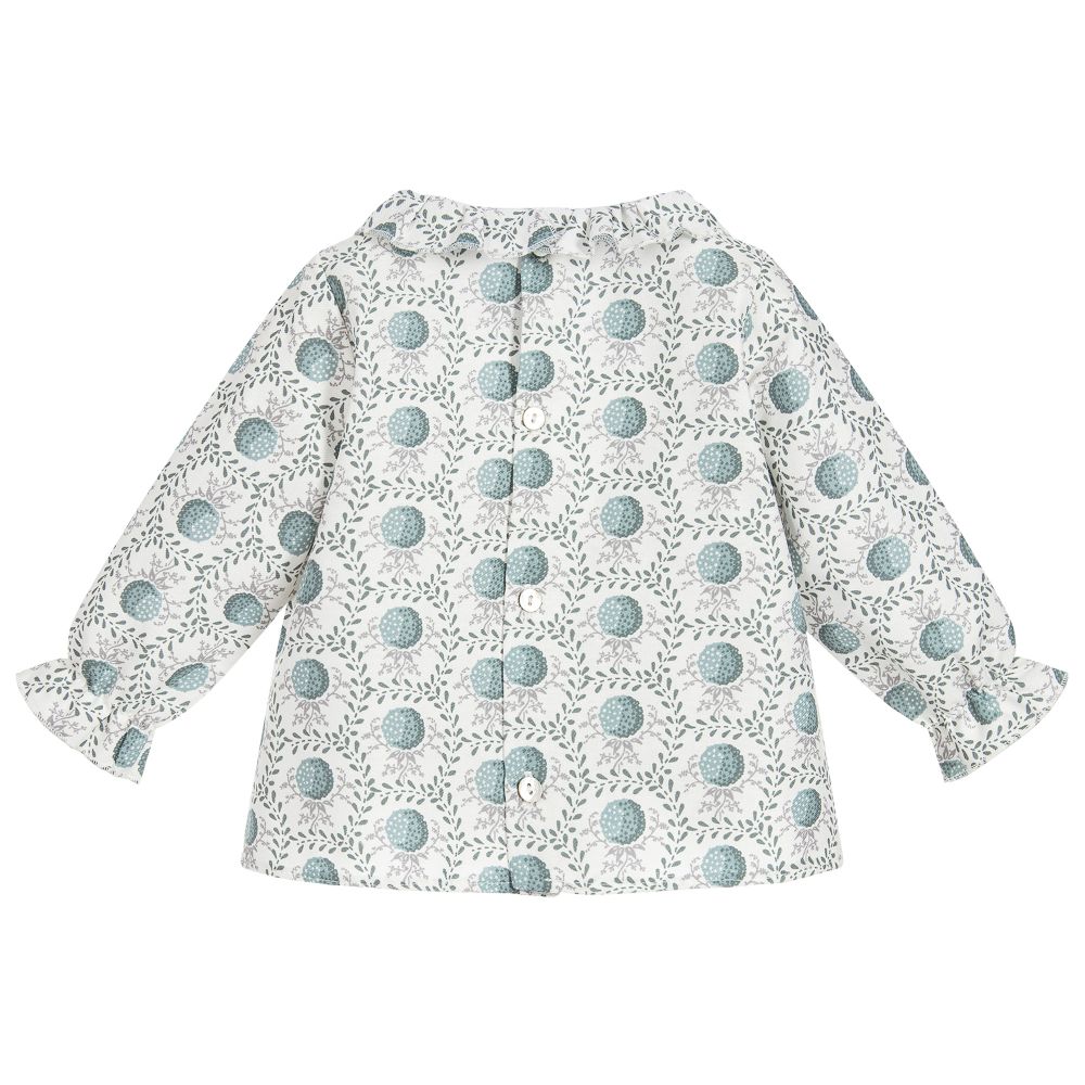 Mebi-Baby Girls Cotton Blouse | Childrensalon Outlet