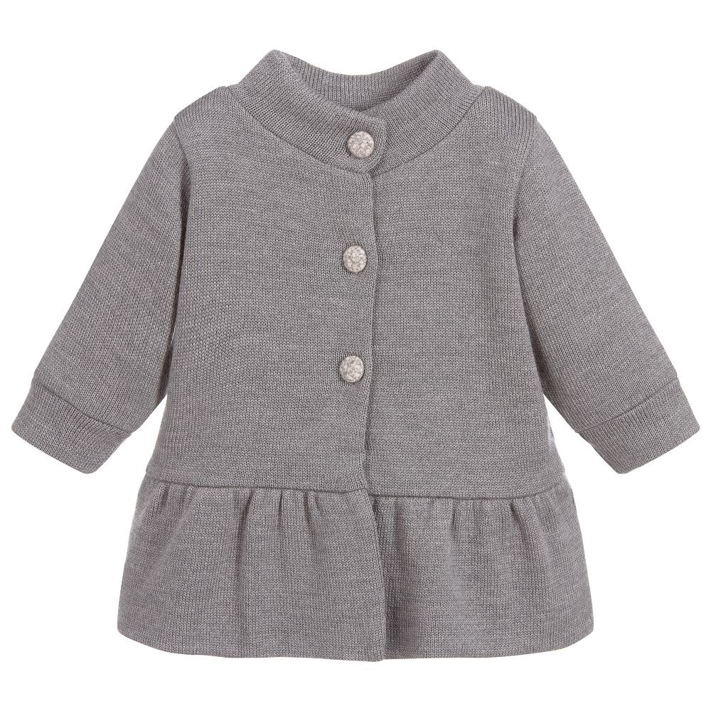 grey baby coat