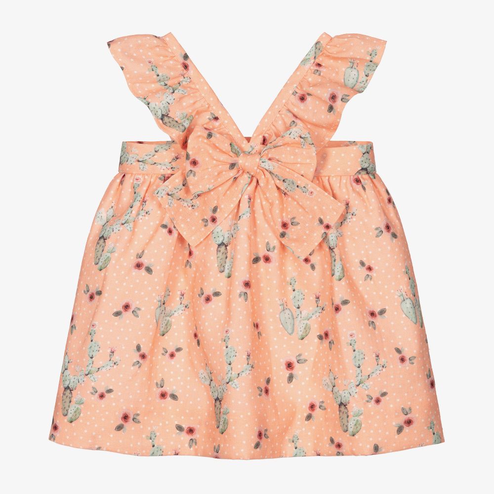 Mebi - Baby Girls Pinafore Dress | Childrensalon