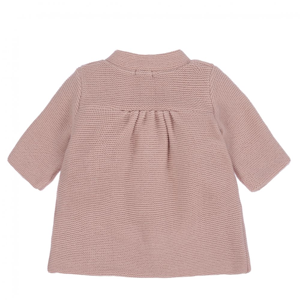 Girls knitted coat hot sale
