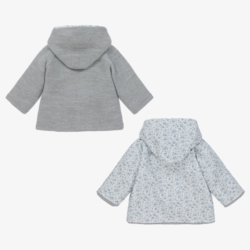 Mebi-Baby Girls Reversible Jacket | Childrensalon Outlet