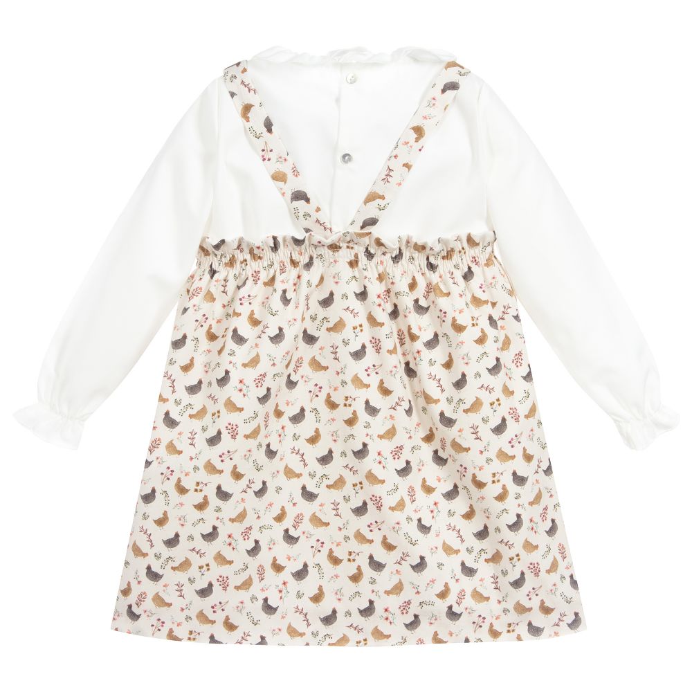 Mebi-Комплект с блузкой и бежевой юбкой | Childrensalon Outlet