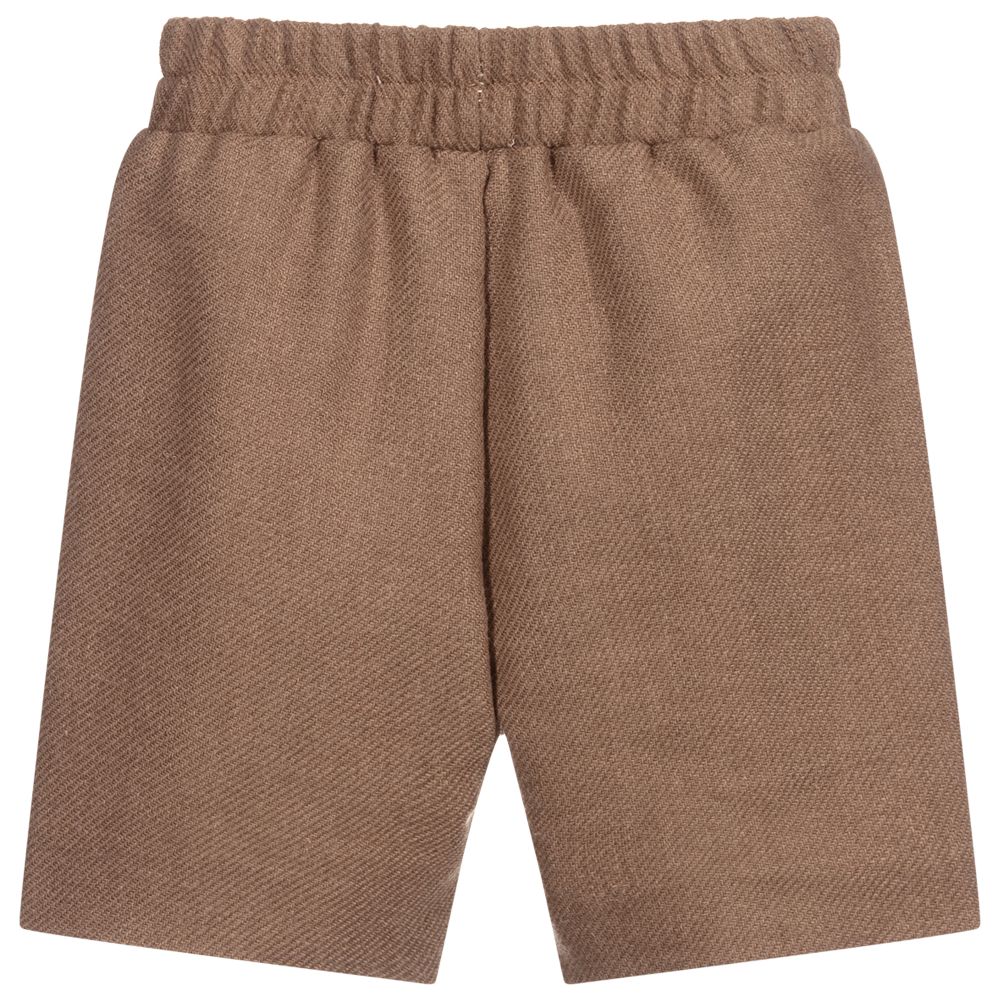 Boys brown shorts Clearance