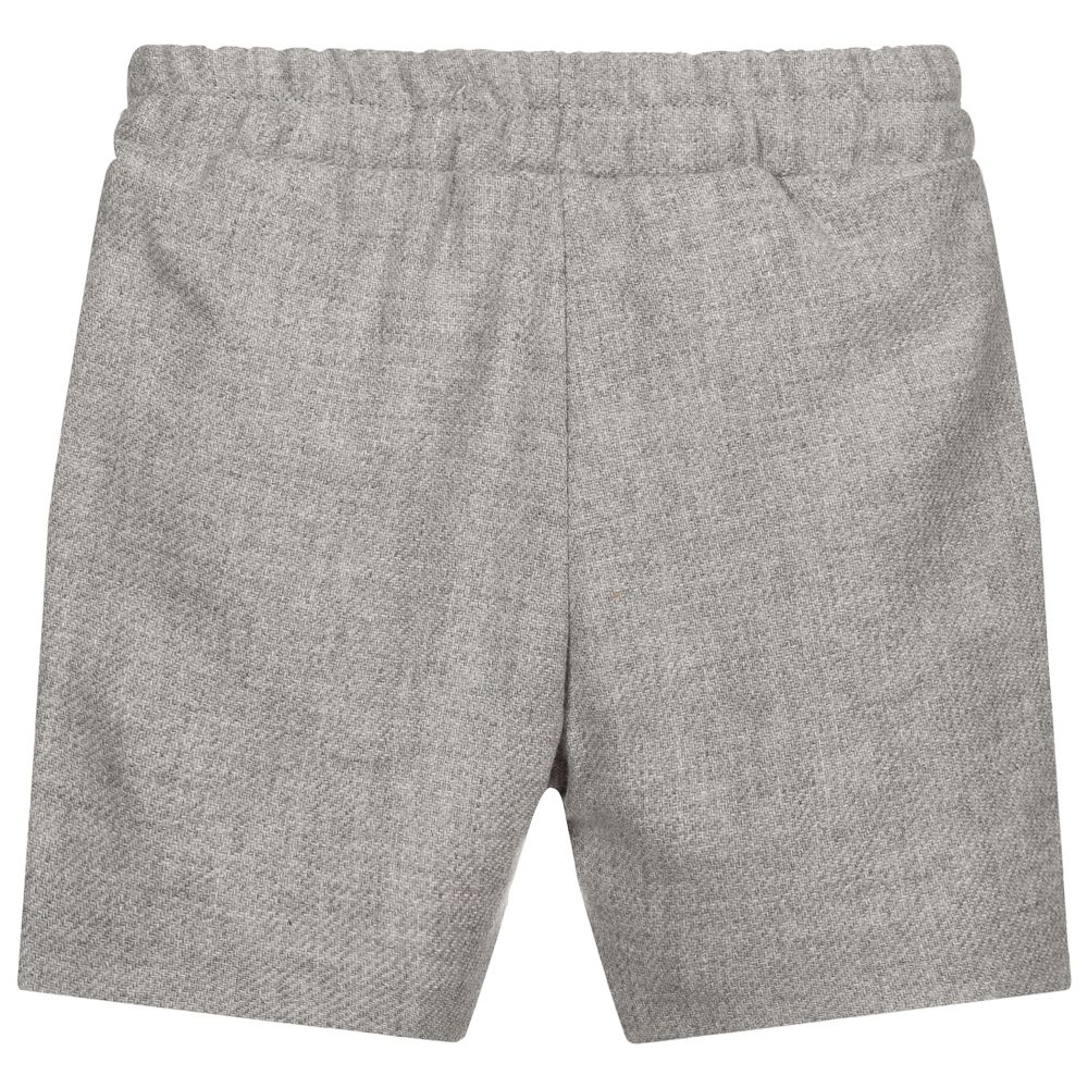 Grey hotsell wool shorts