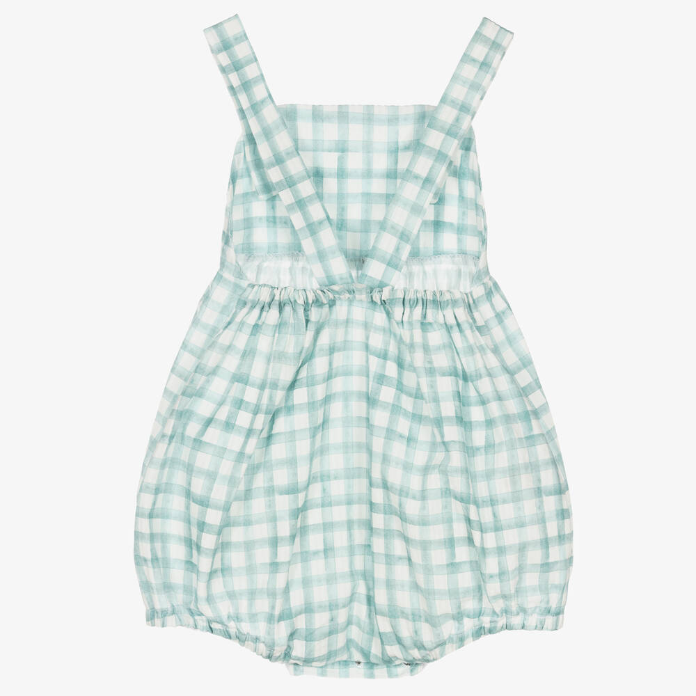 ميبي-تبّان قطن كاروهات لون أزرق وأبيض للأطفال | Childrensalon Outlet